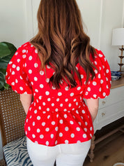 The Sanderson Top Red