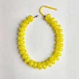 Cordelia Beaded Necklace Yellow
