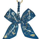 The Megan Bag Charm Navy Key