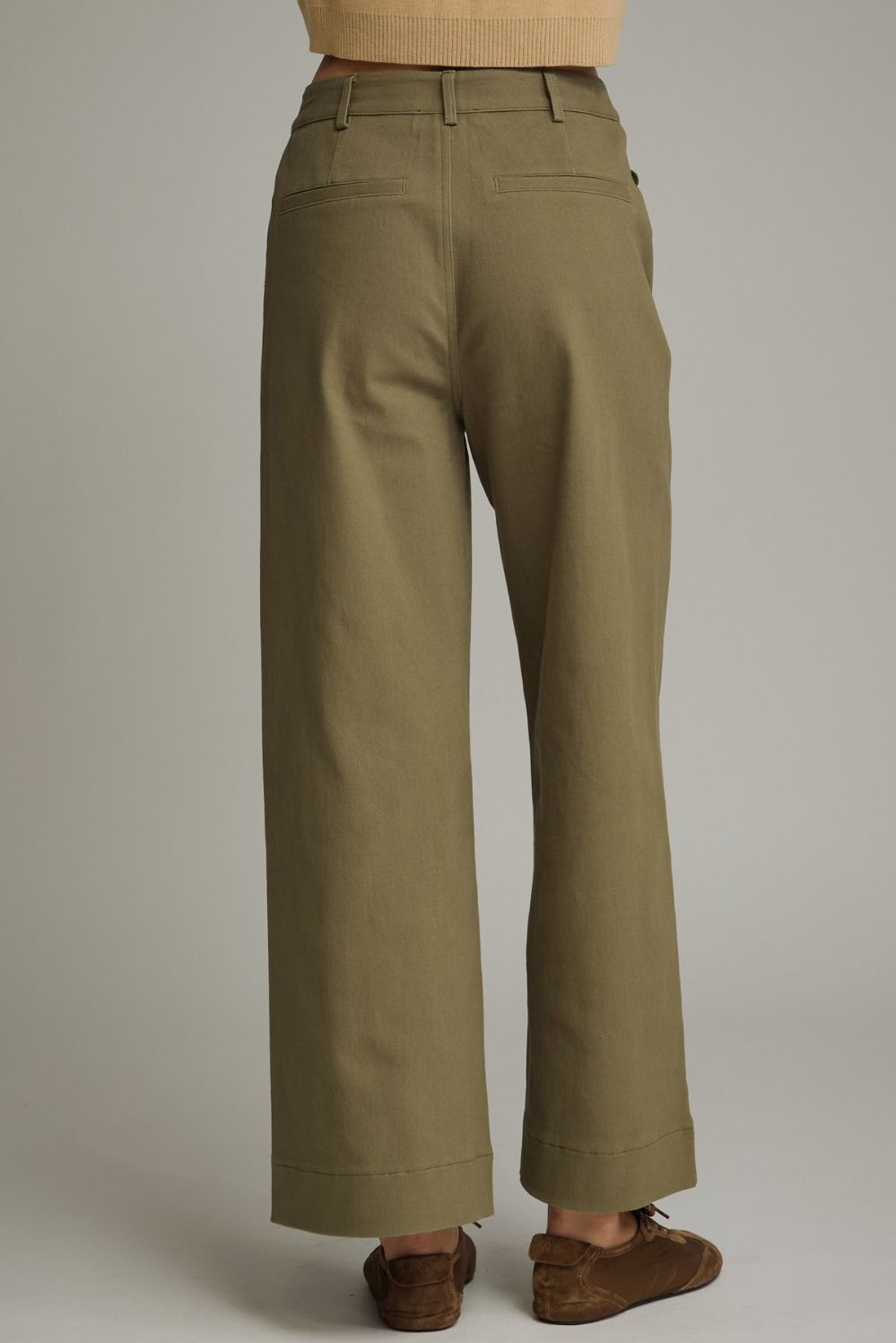 Scalloped Pocket Pants