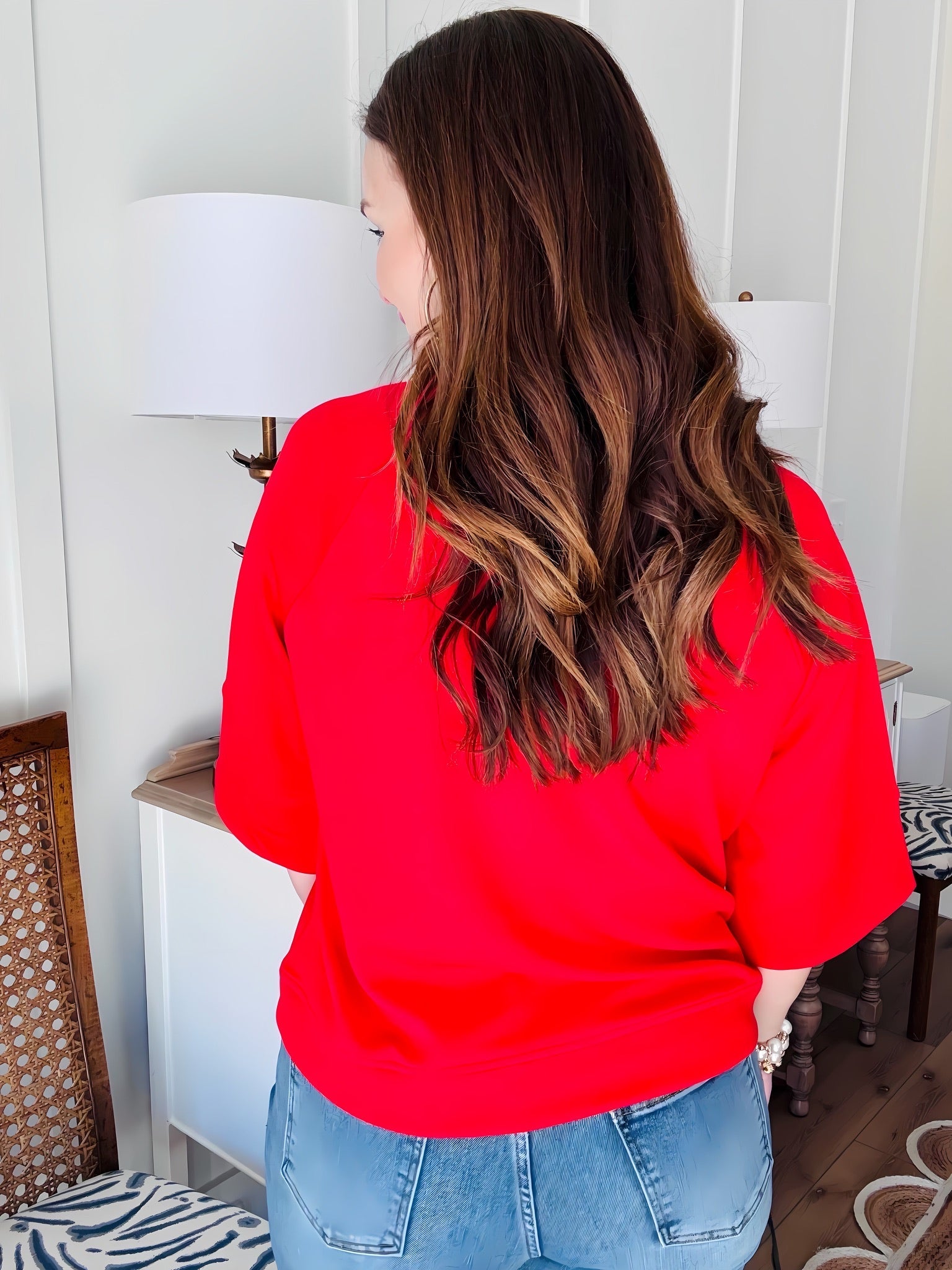 The Piper Top Red