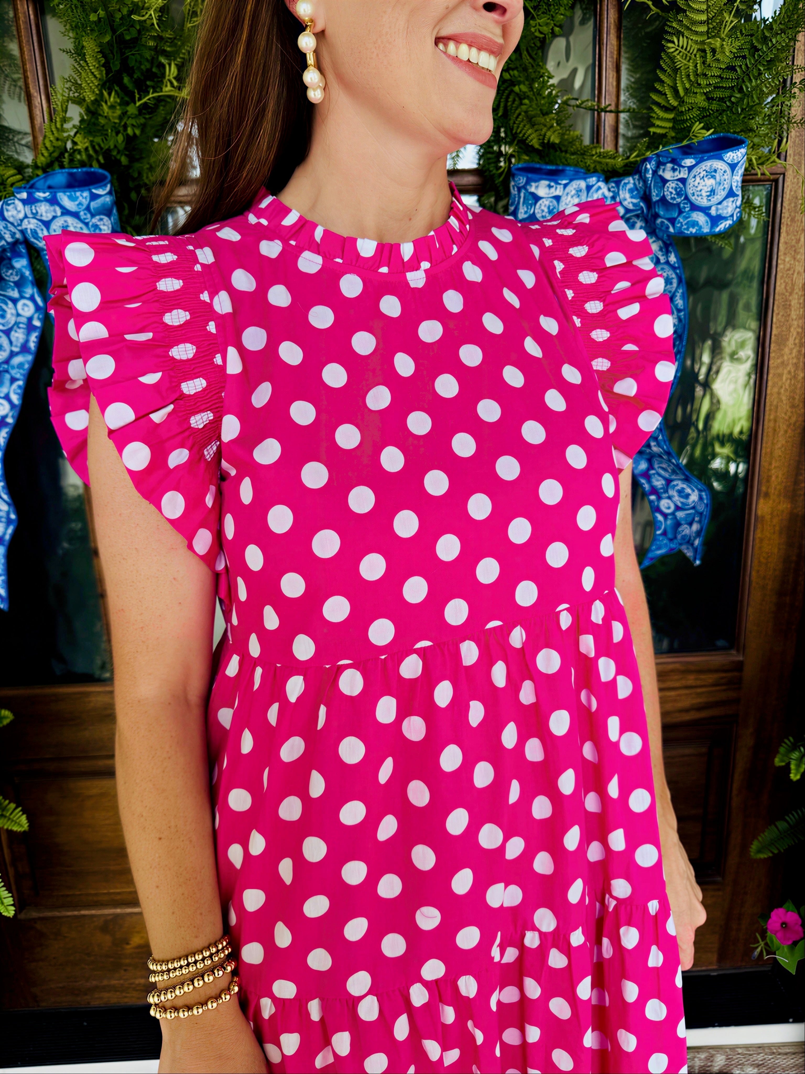The Merritt Dress Pink