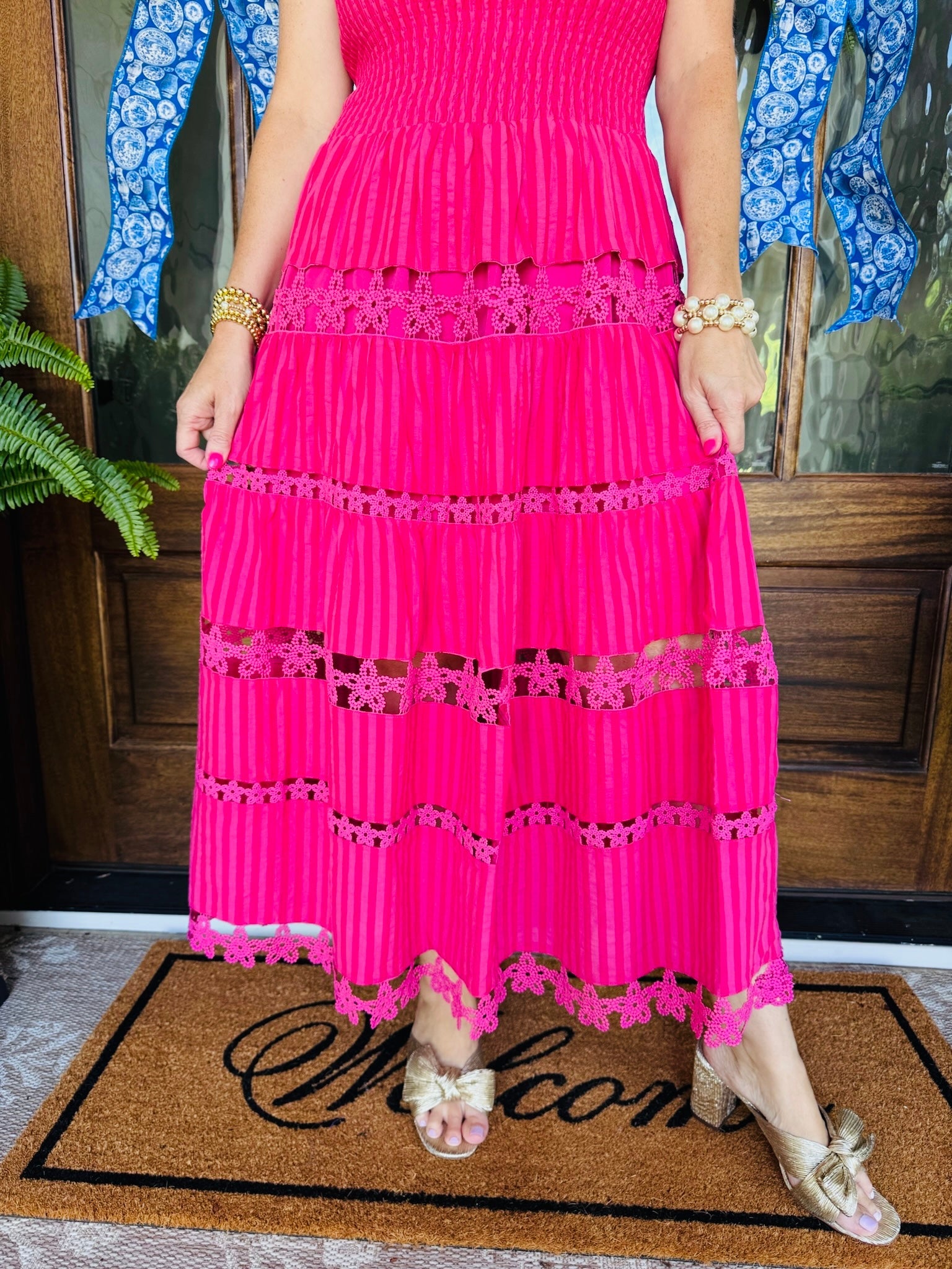 The Scarlett Dress Pink