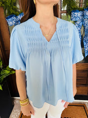 The Colleen Top Blue