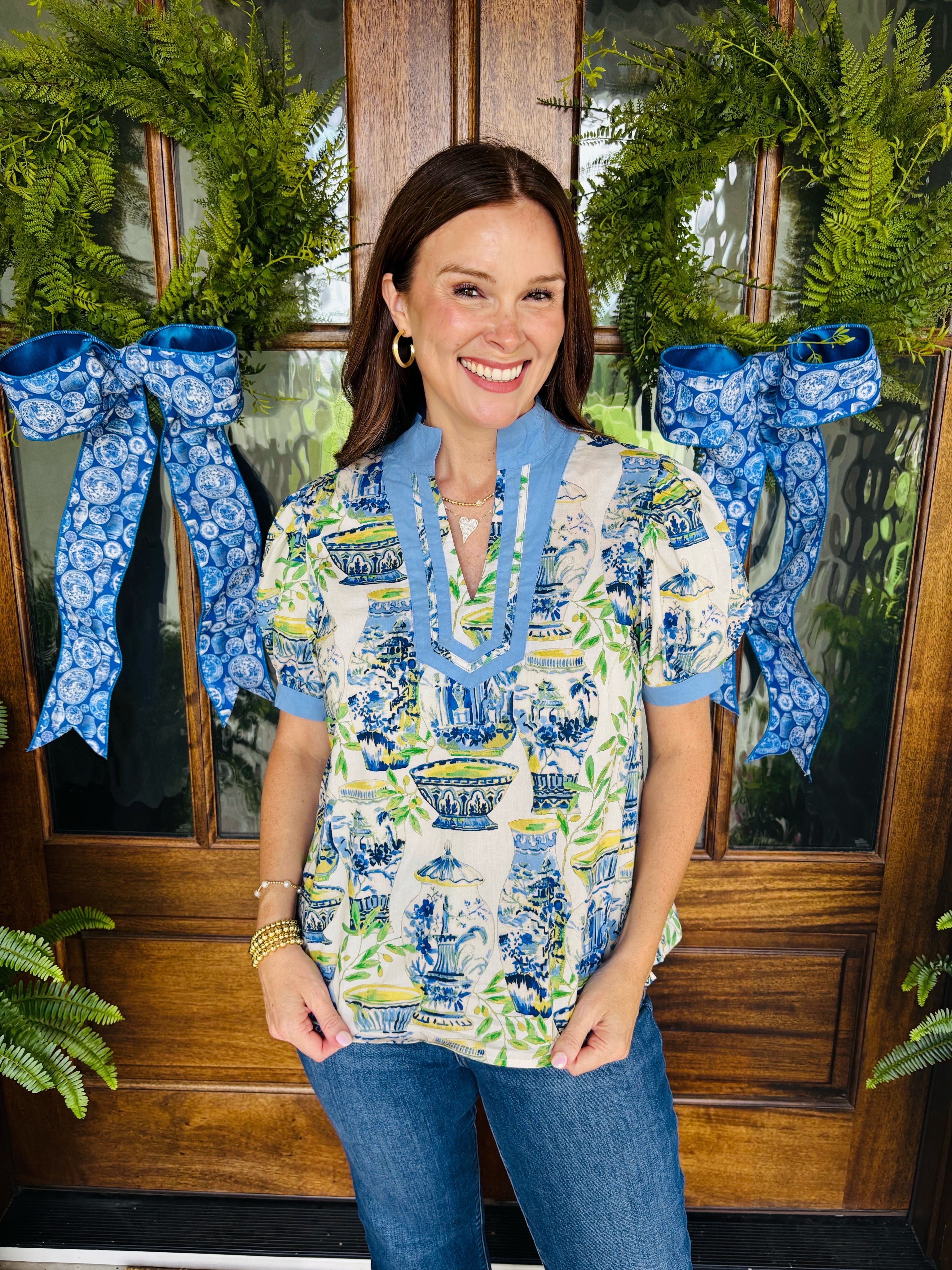 The Chinoiserie Top