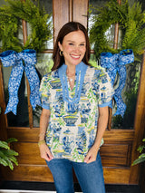The Chinoiserie Top