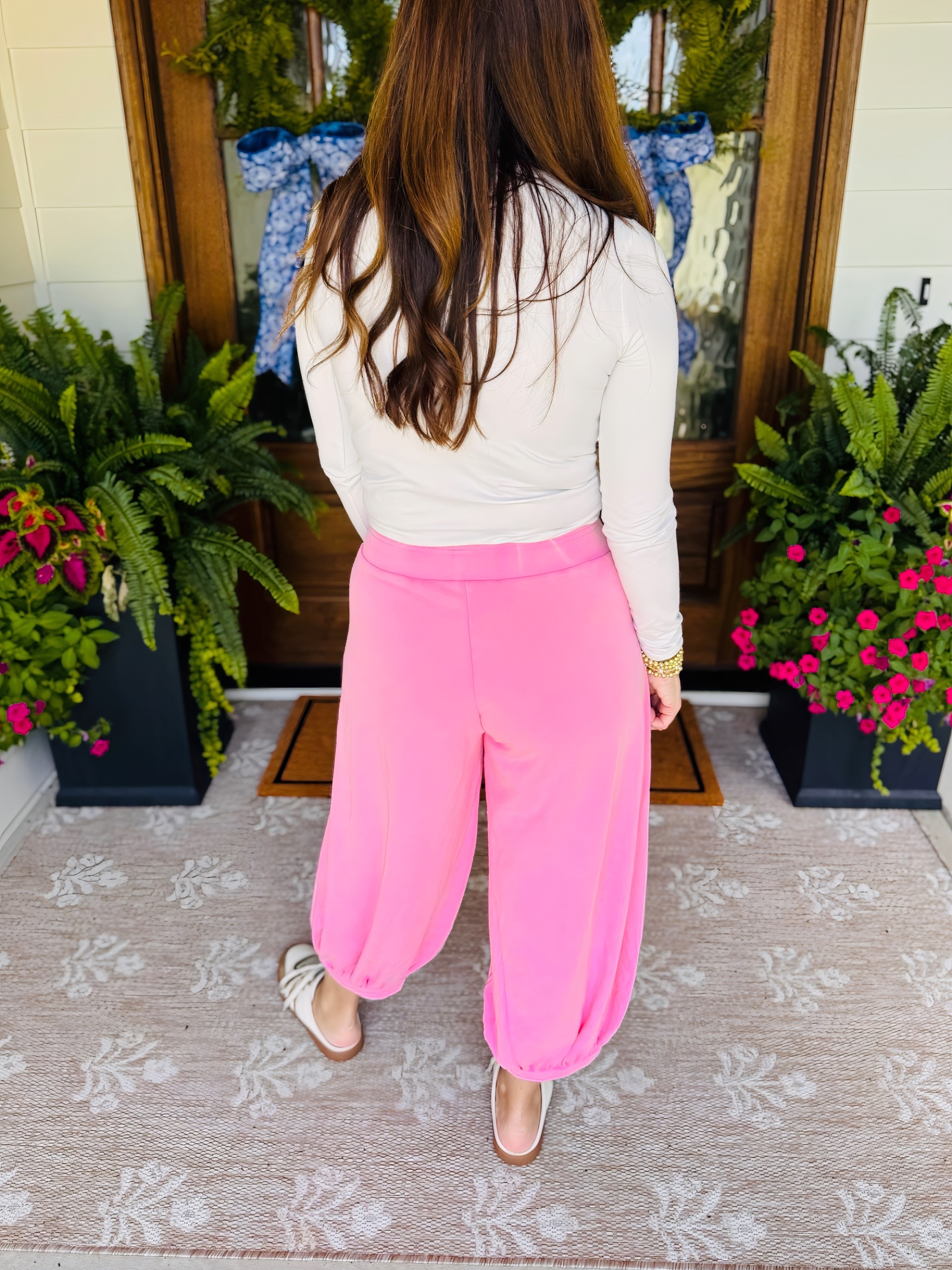 Pink Bubble Pants