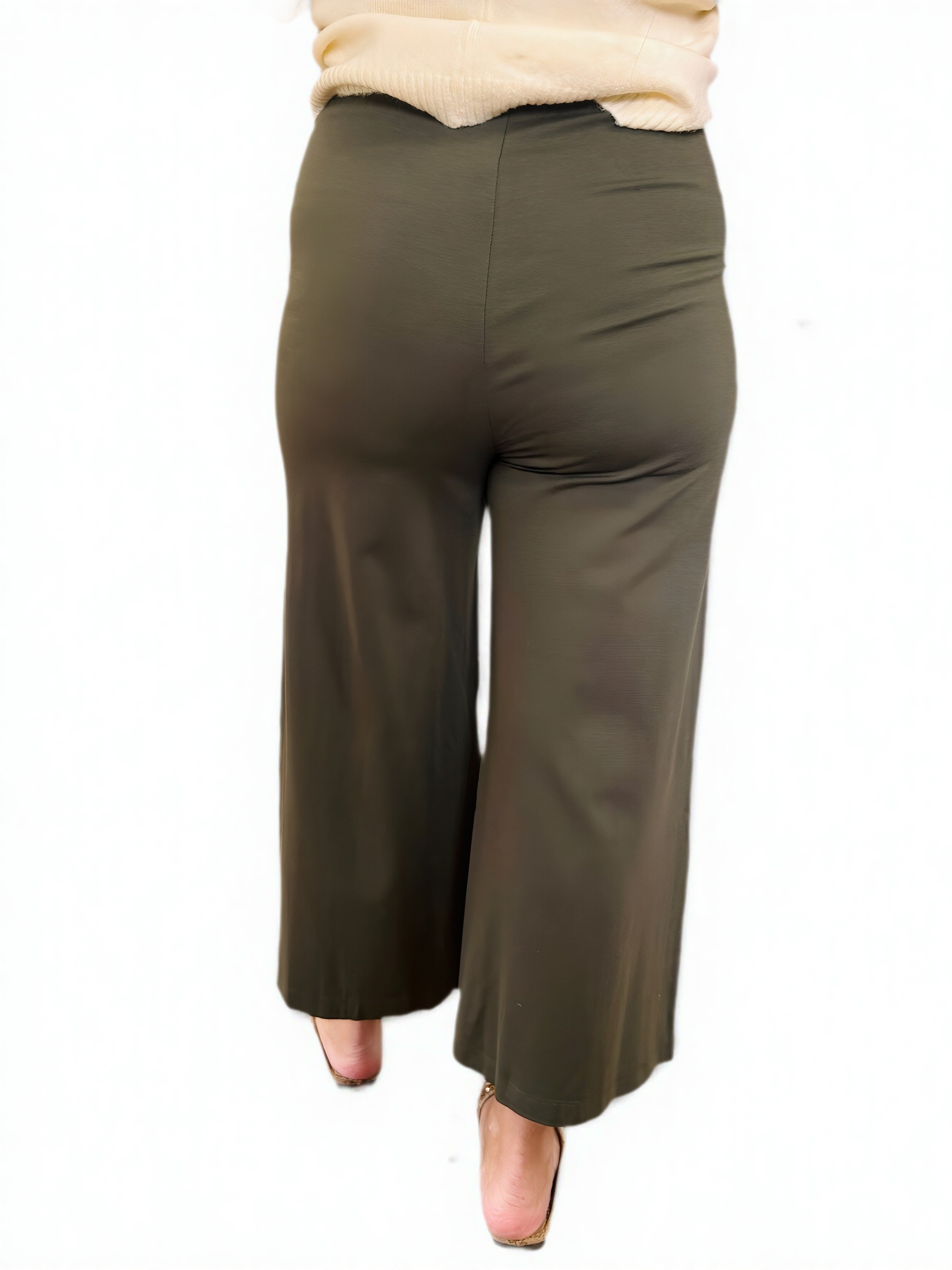 Olive Ponte Pants