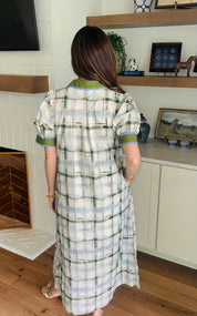 The Plaid Vineyard Dress