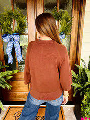 The Rowan Sweater Brown