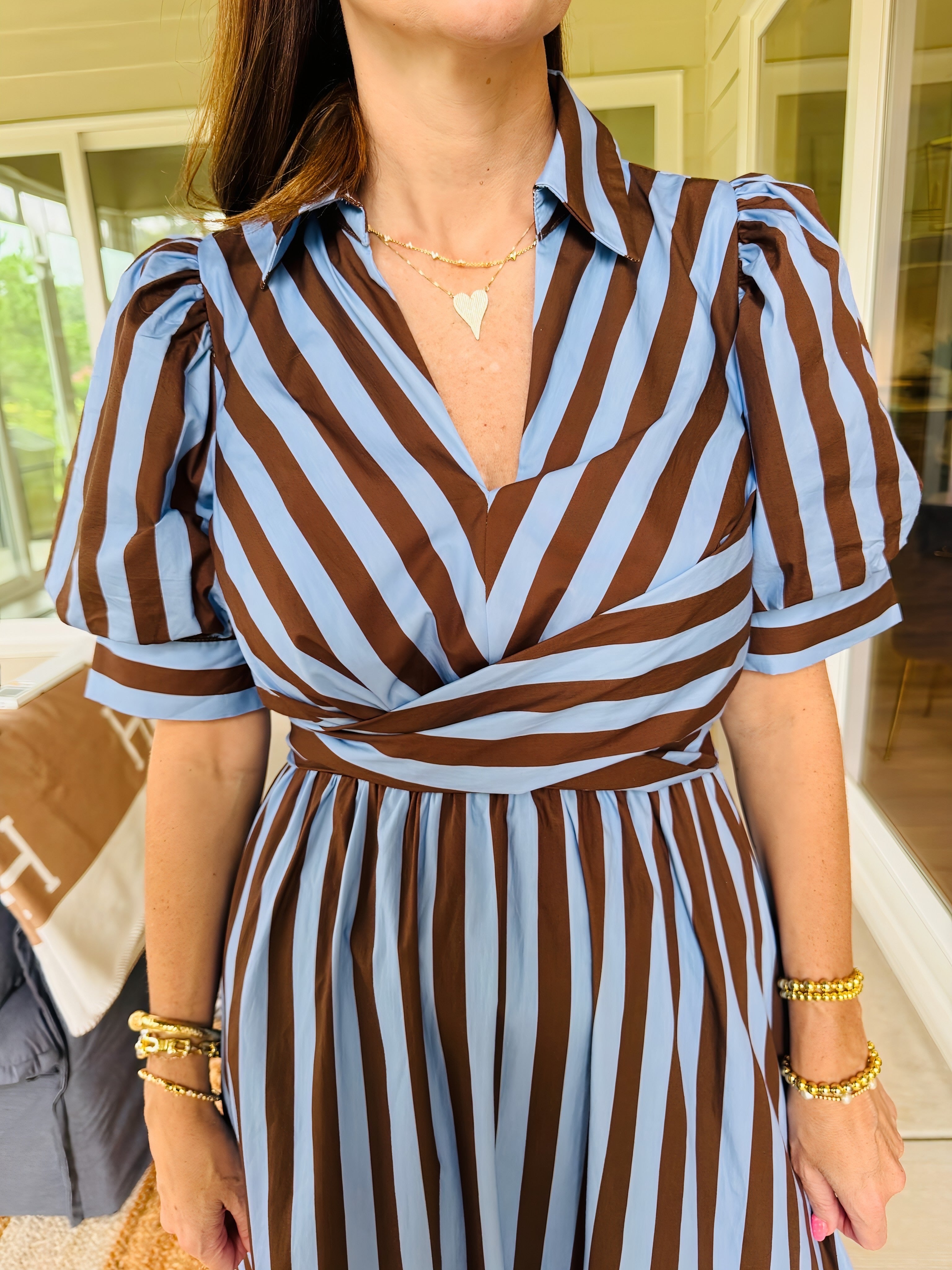 The Vivienne Striped Dress