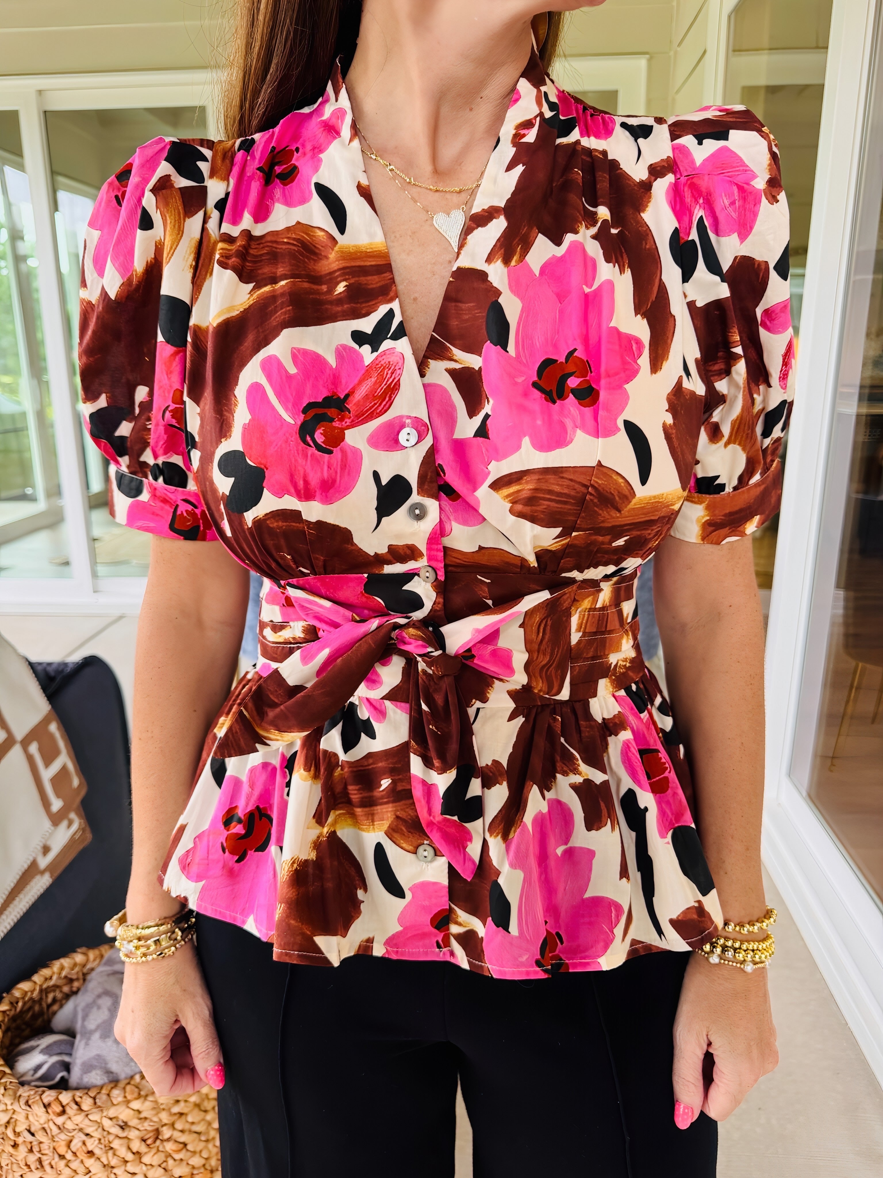 The Amelia Floral Top