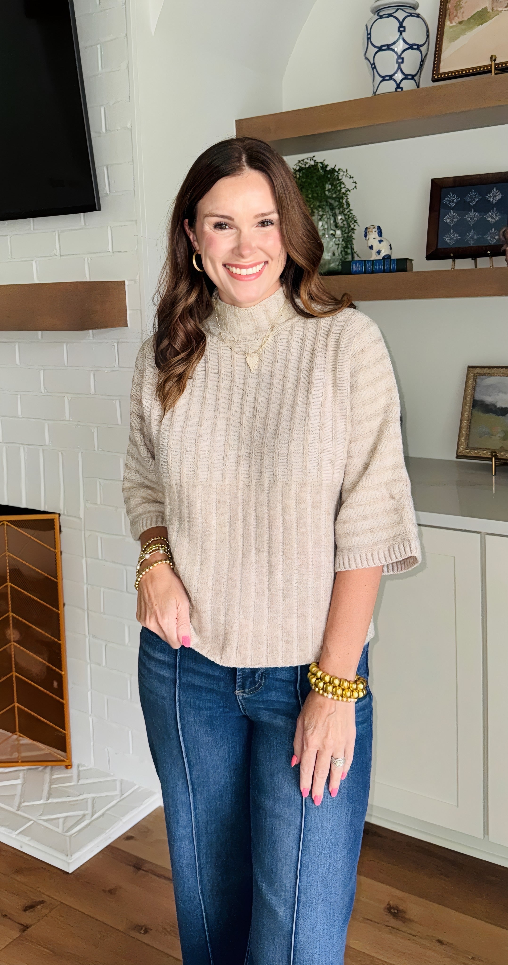The Landry Oatmeal Sweater