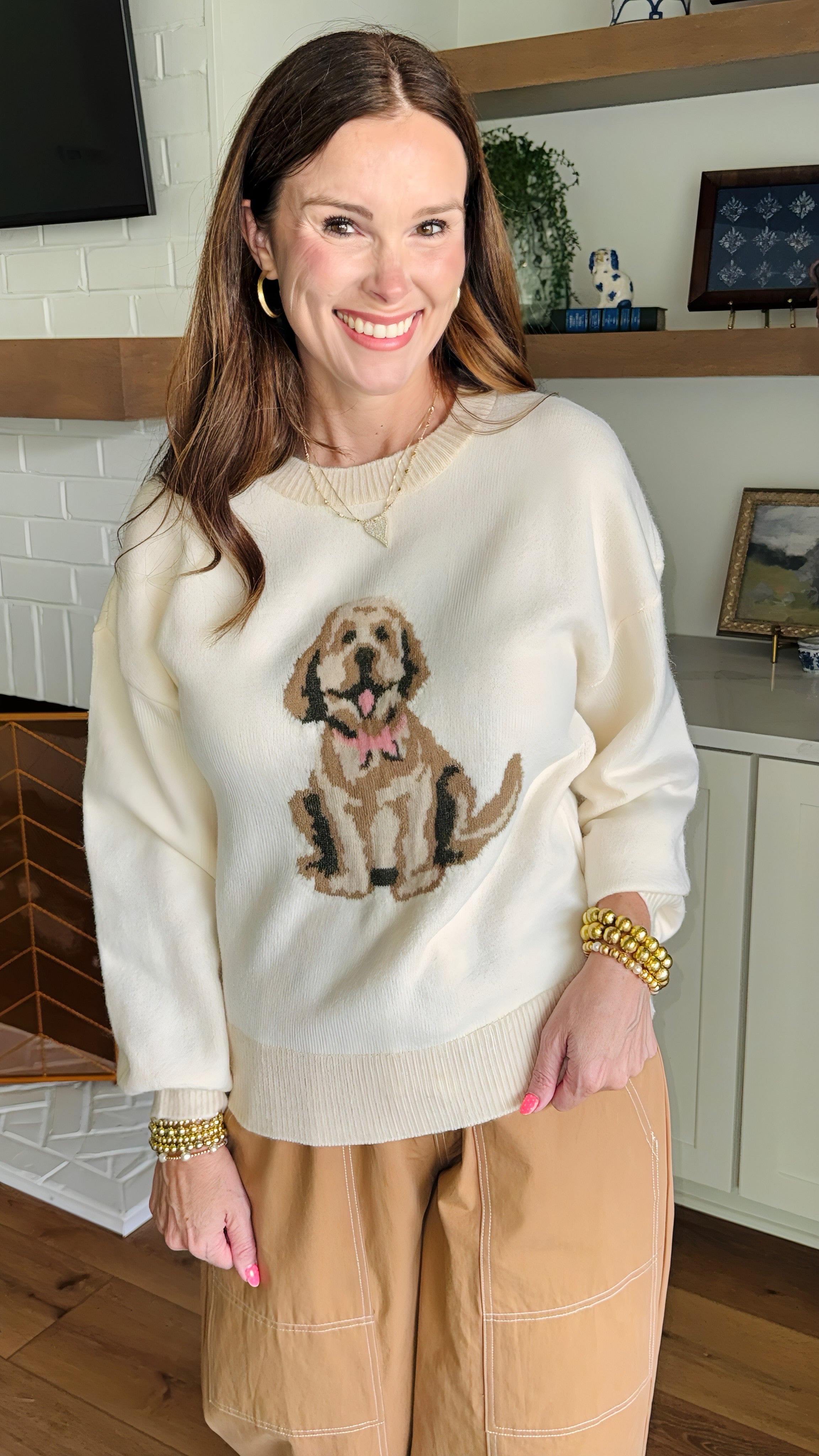 The Golden Doodle Sweater