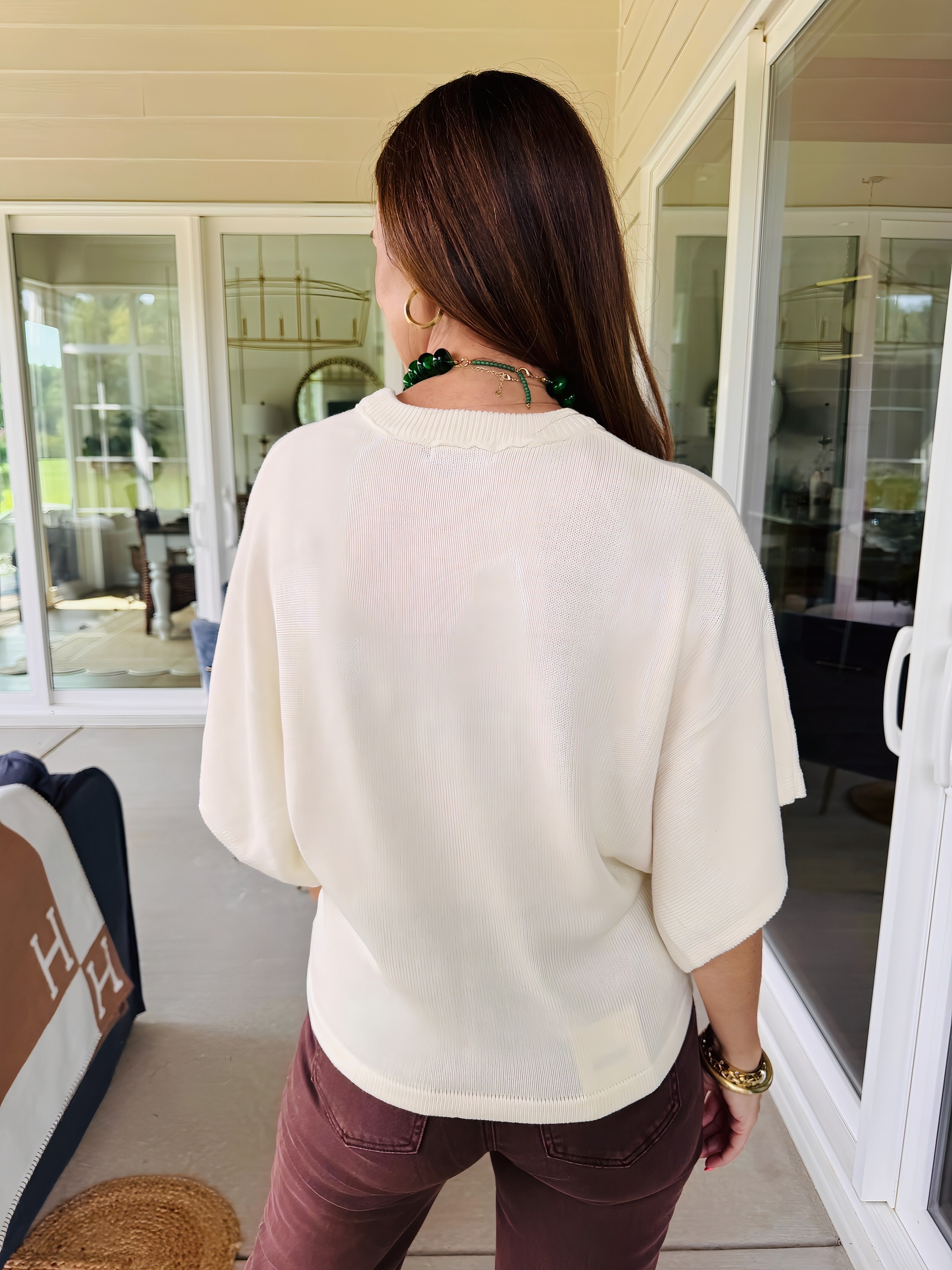 The Manor House Ivory Sweater