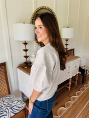 The Scout Top Grey