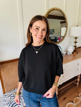 The Scout Top Black
