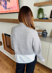 Social Saturday Grey Sweater