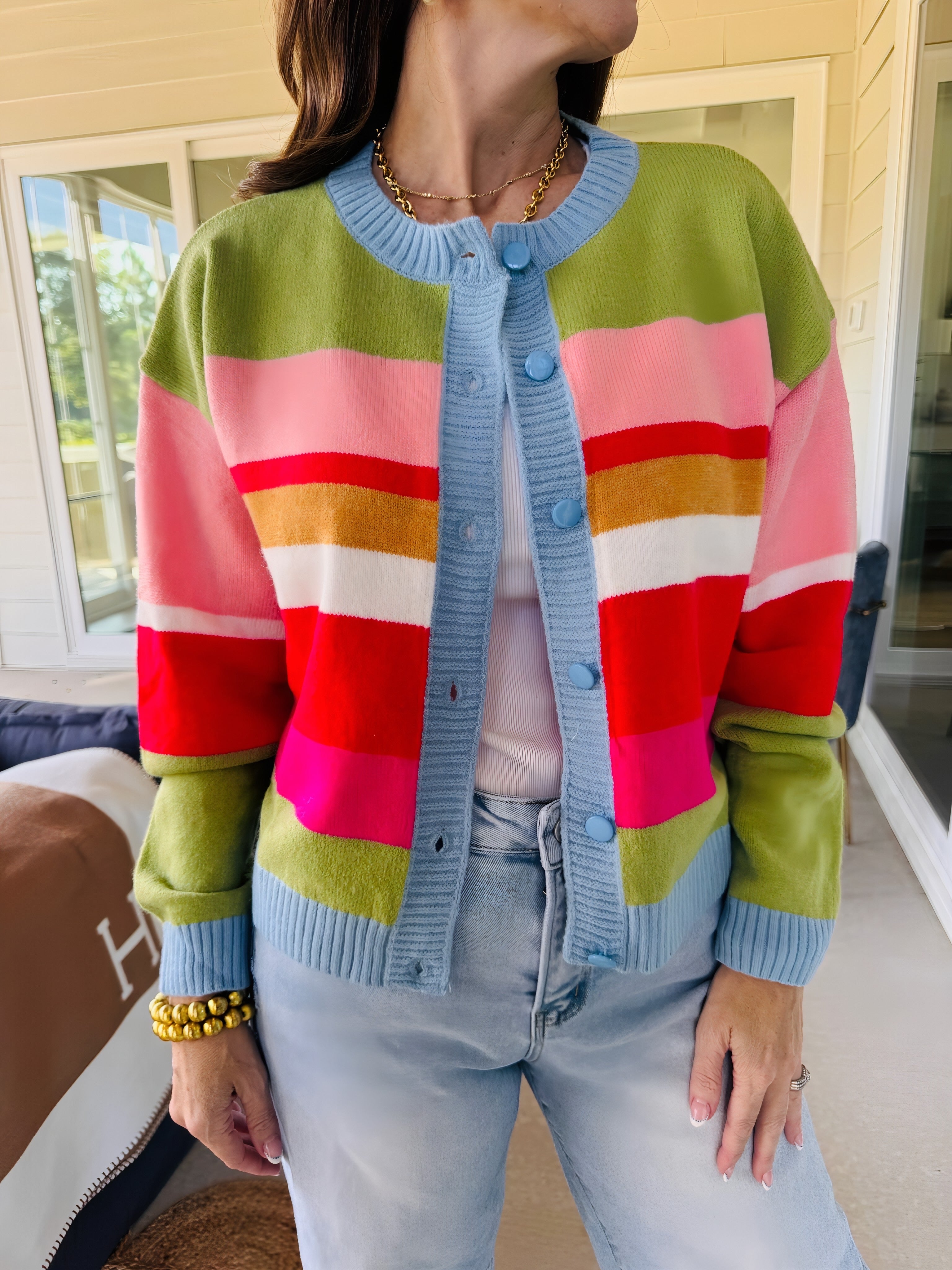 Rainbow Bright Cardigan