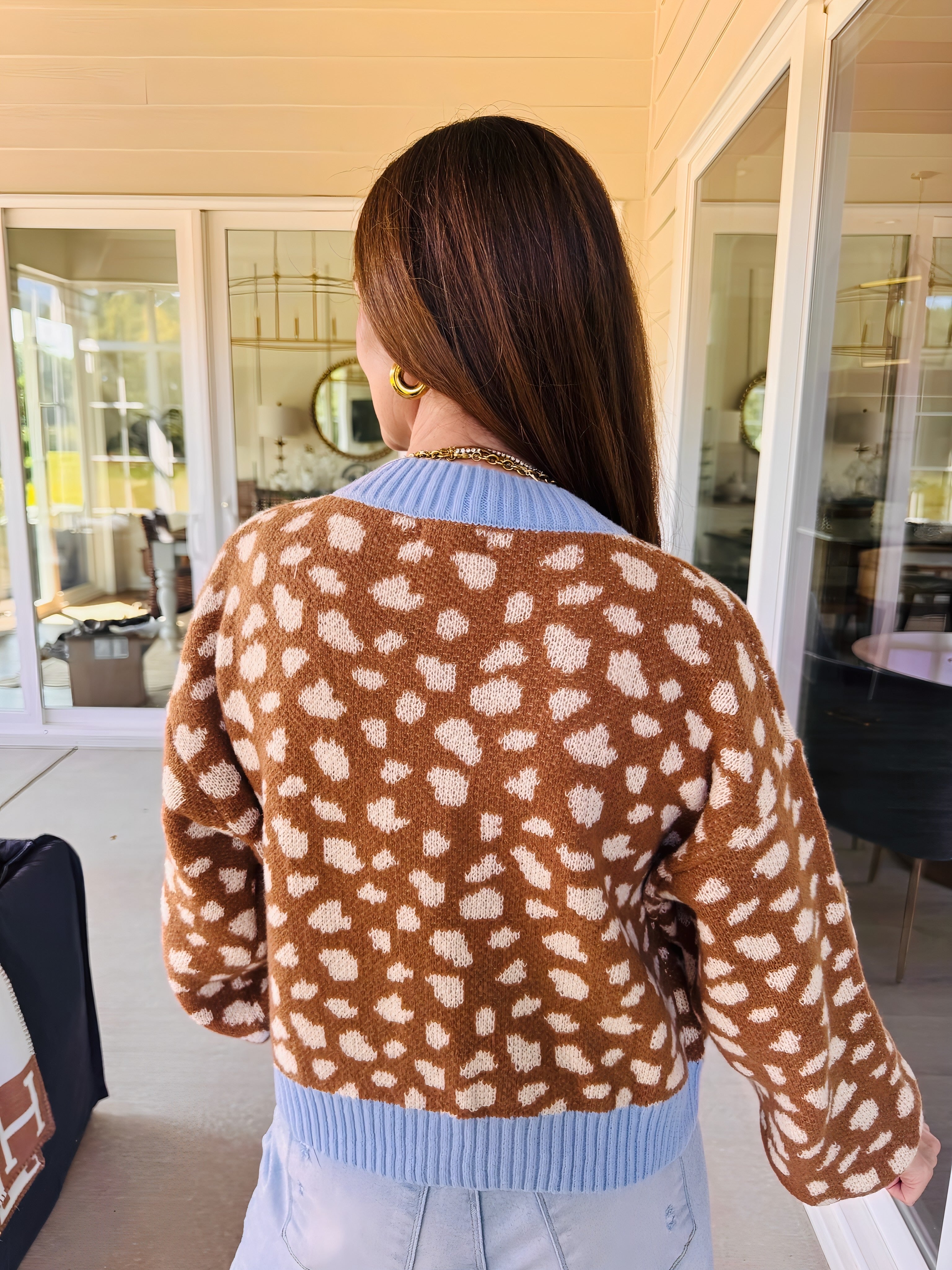 The Lillian Animal Print Cardigan