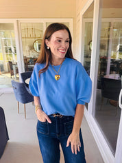 The Scout Top Blue
