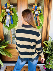 The Elevated Rugby Lace Top