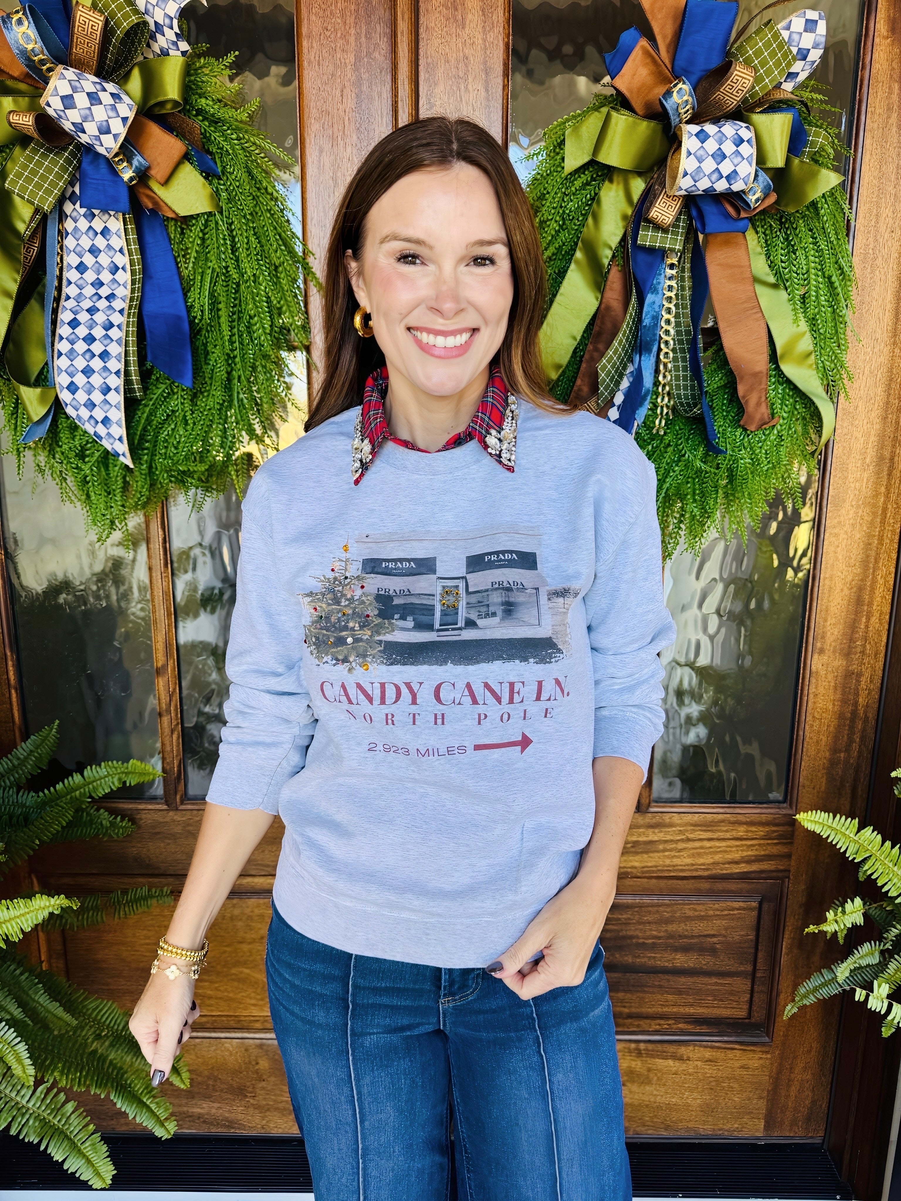Candy Cane Lane Sweatshirt