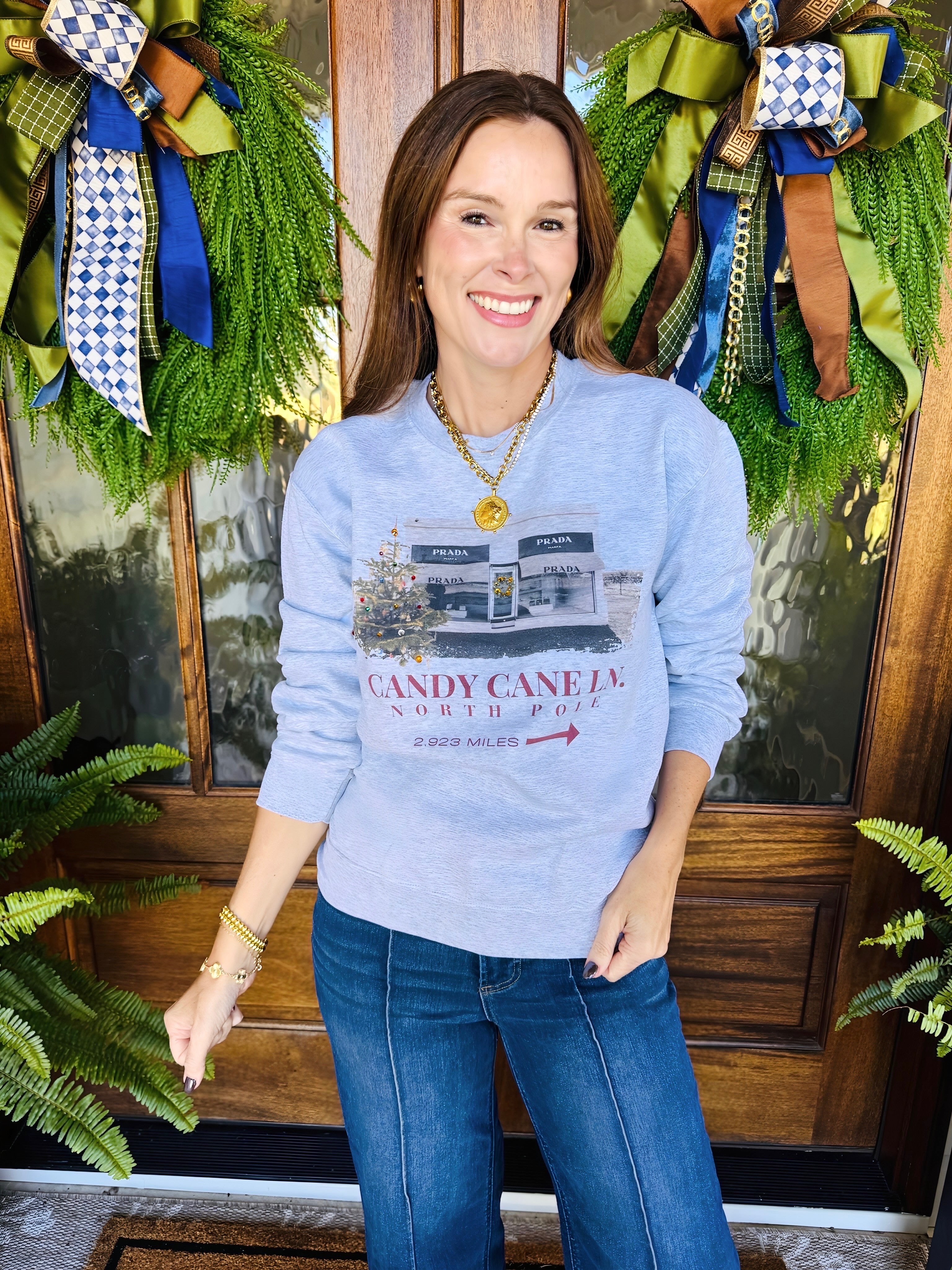 Candy Cane Lane Sweatshirt