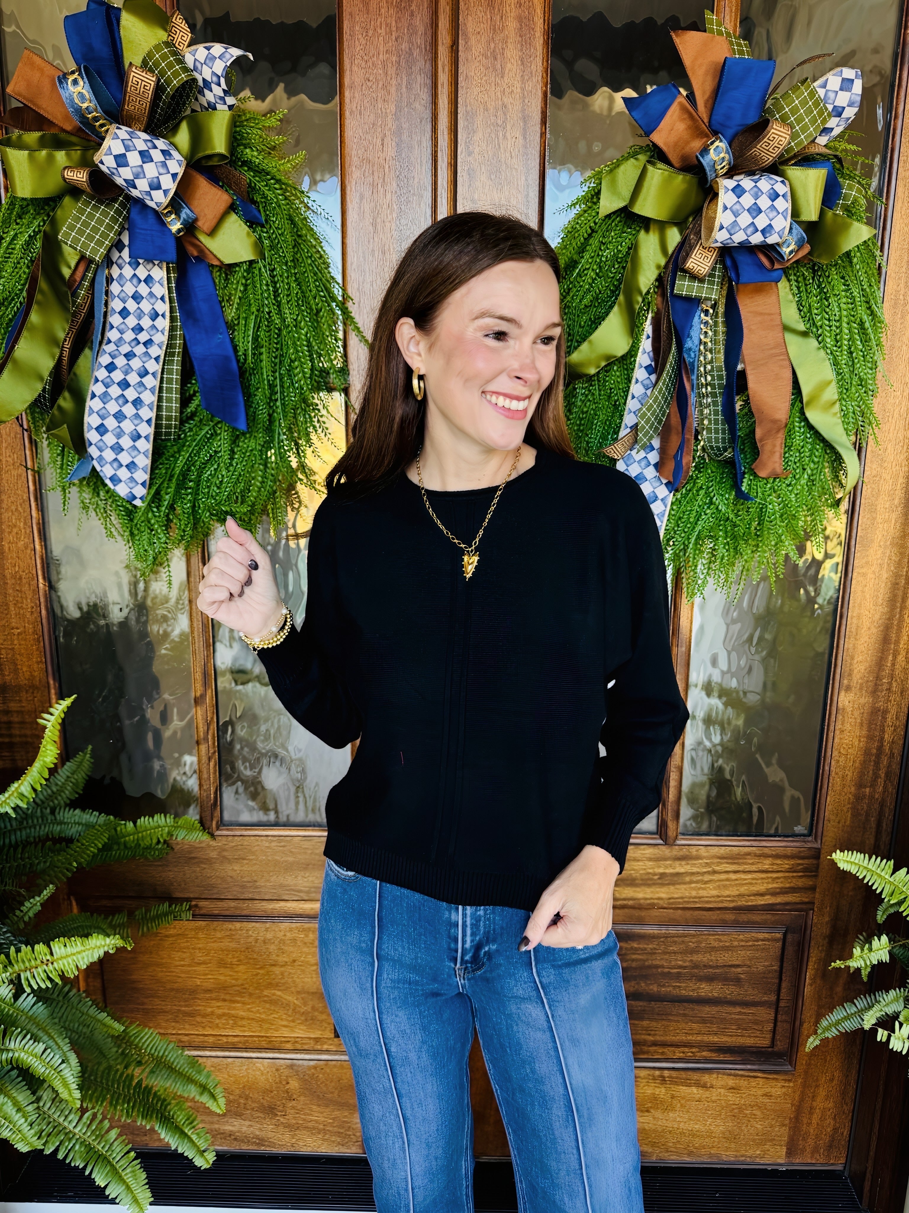 The Tillie Sweater Black