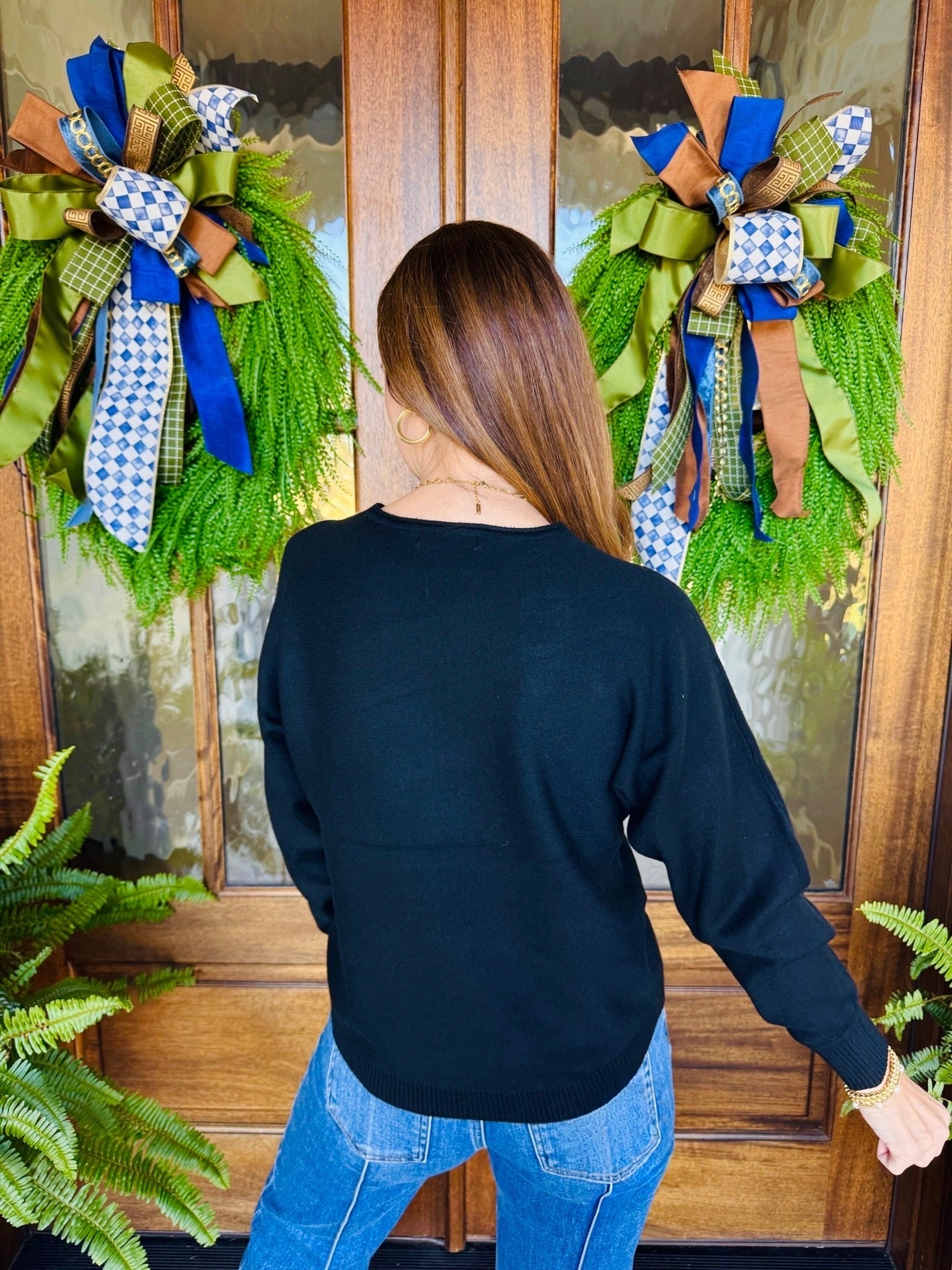 The Tillie Sweater Black