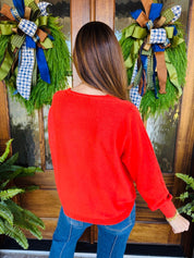 The Tillie Sweater Orange