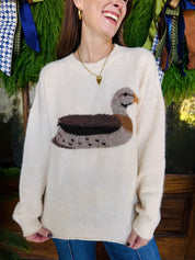 The Sitting Mallard Duck Sweater