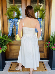 Knot Landing Dress White