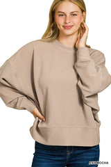 Clean Slate Pullover Mocha