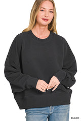 Clean Slate Pullover Black