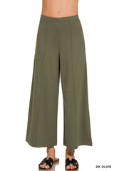 Olive Ponte Pants
