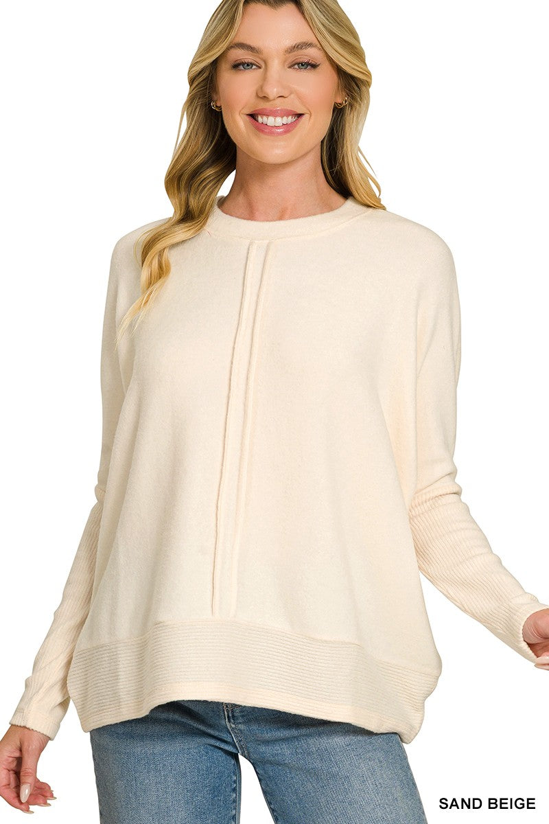 The Sweet Spot Sweater Sand Beige