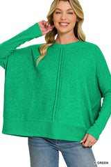 The Sweet Spot Sweater Green