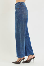 Risen Twisted Seam Barrel Jeans