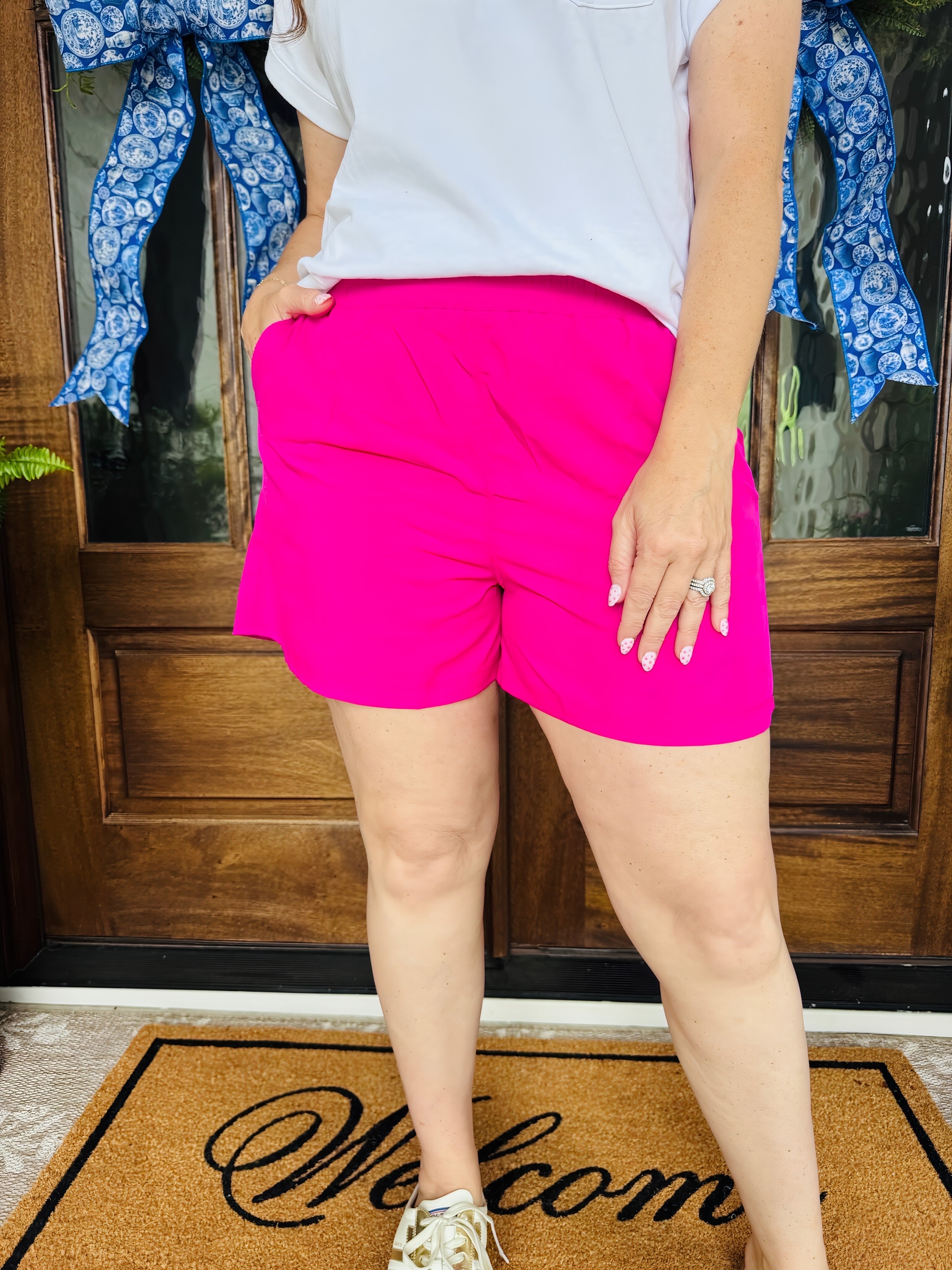 Athleisure Shorts Pink