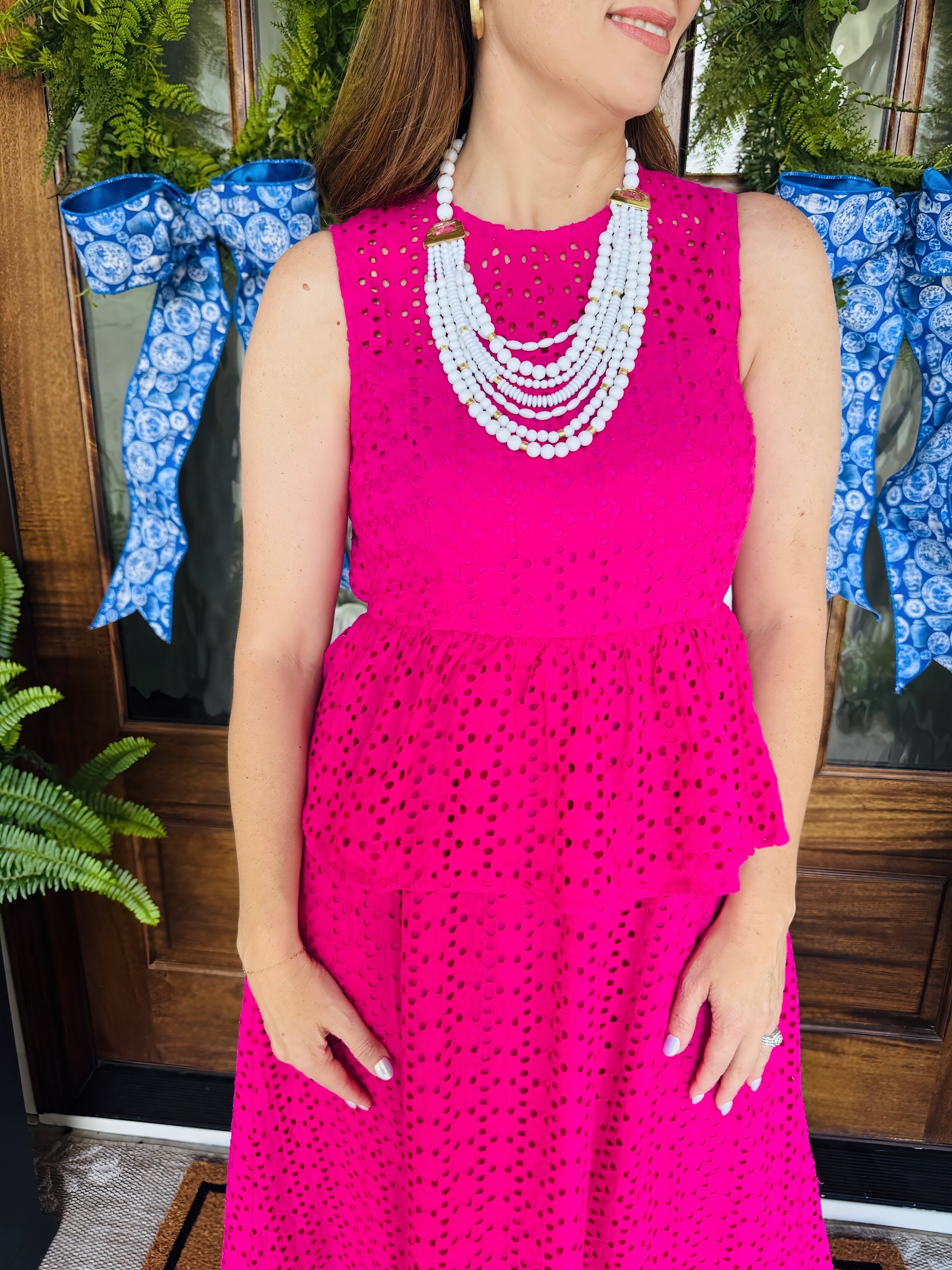 The Landry Dress Pink