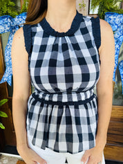 The Grady Gingham Top