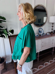 The Hannah Top Green