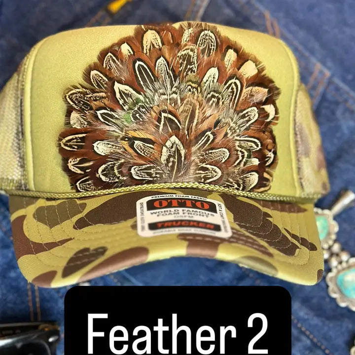 The BK Feather Camo Hat