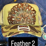 The BK Feather Camo Hat