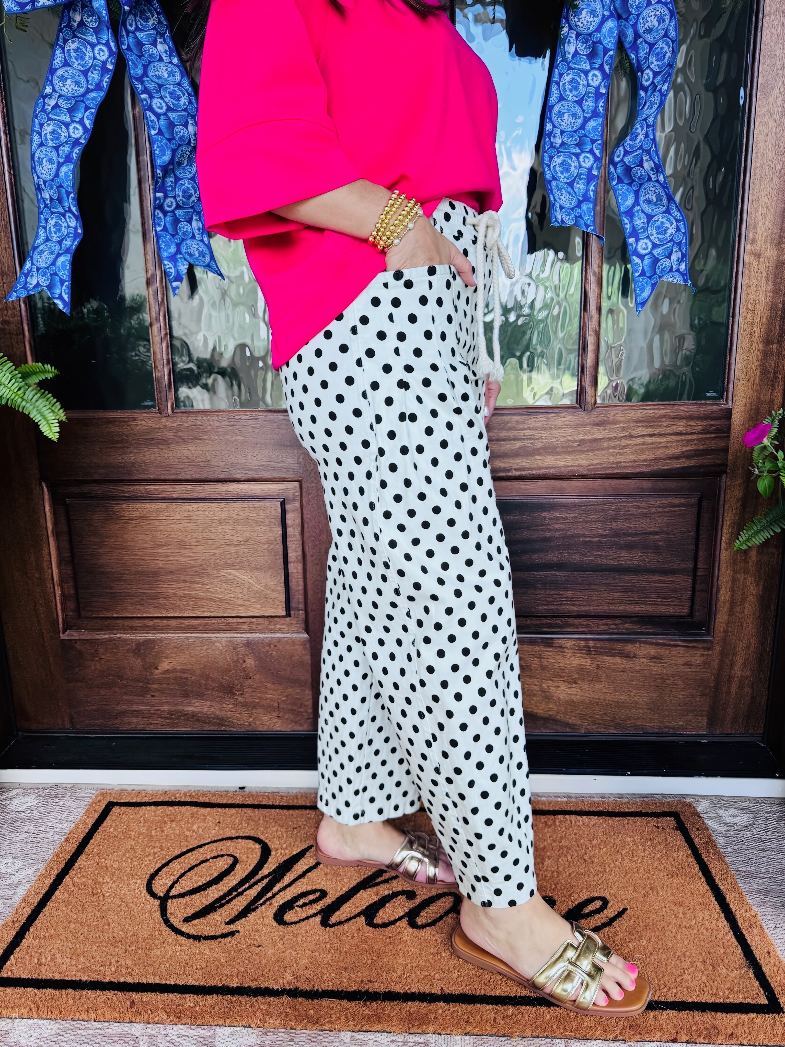 The Pleated Barrel Pant