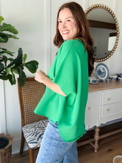 Malibu Vintage Top Green