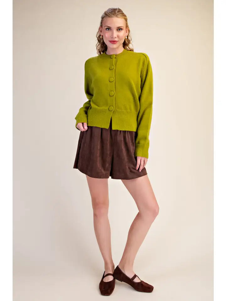The Briarwood Sweater Chartreuse