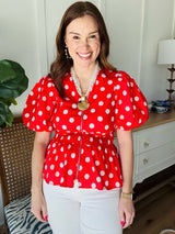 The Sanderson Top Red