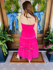 The Scarlett Dress Pink
